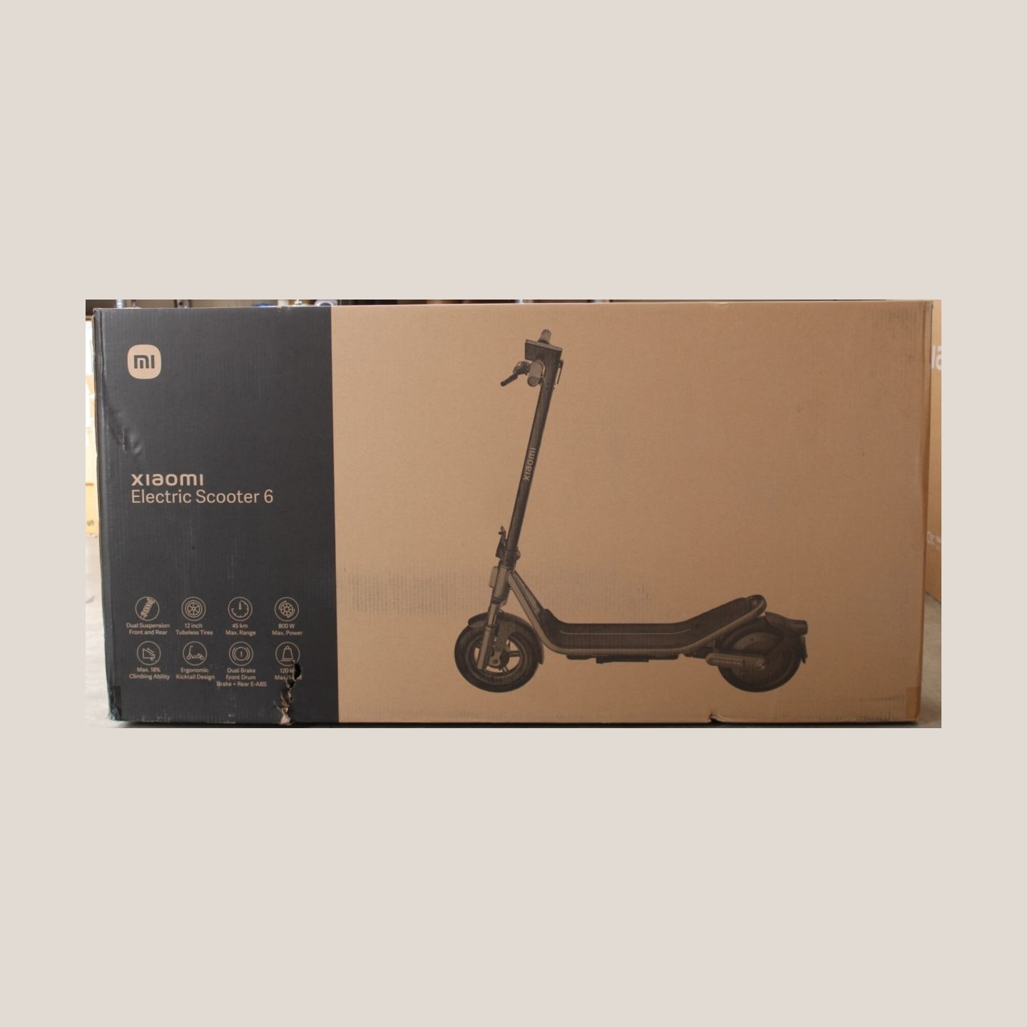 Xiaomi Electric Scooter 6 GL | Xiaomi 24 month(s) | DAMAGED PACKAGING, DEMO