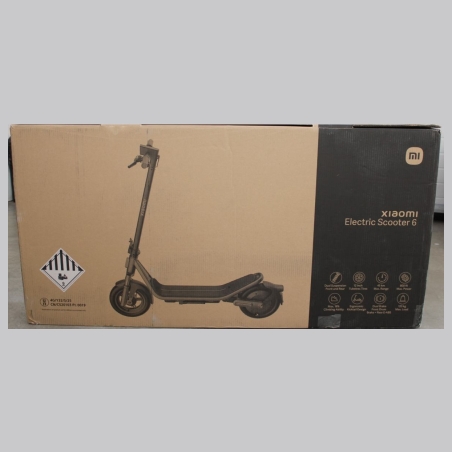 Xiaomi Electric Scooter 6 GL | Xiaomi 24 month(s) | DAMAGED PACKAGING AND PAINT.ITEM IS SCRATCHED, DIRTY