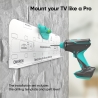 Onkron Tilting TV Wall Mount for 35 to 65-inch Flat Panel TVs Digital Panels 60 kg TM5 Black