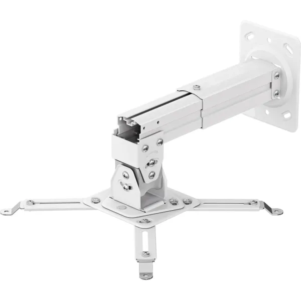 Onkron Projector Mount Ceiling Adjustable Bracket up to 22 lbs Projectors, White