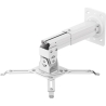 Onkron Projector Mount Ceiling Adjustable Bracket up to 22 lbs Projectors, White