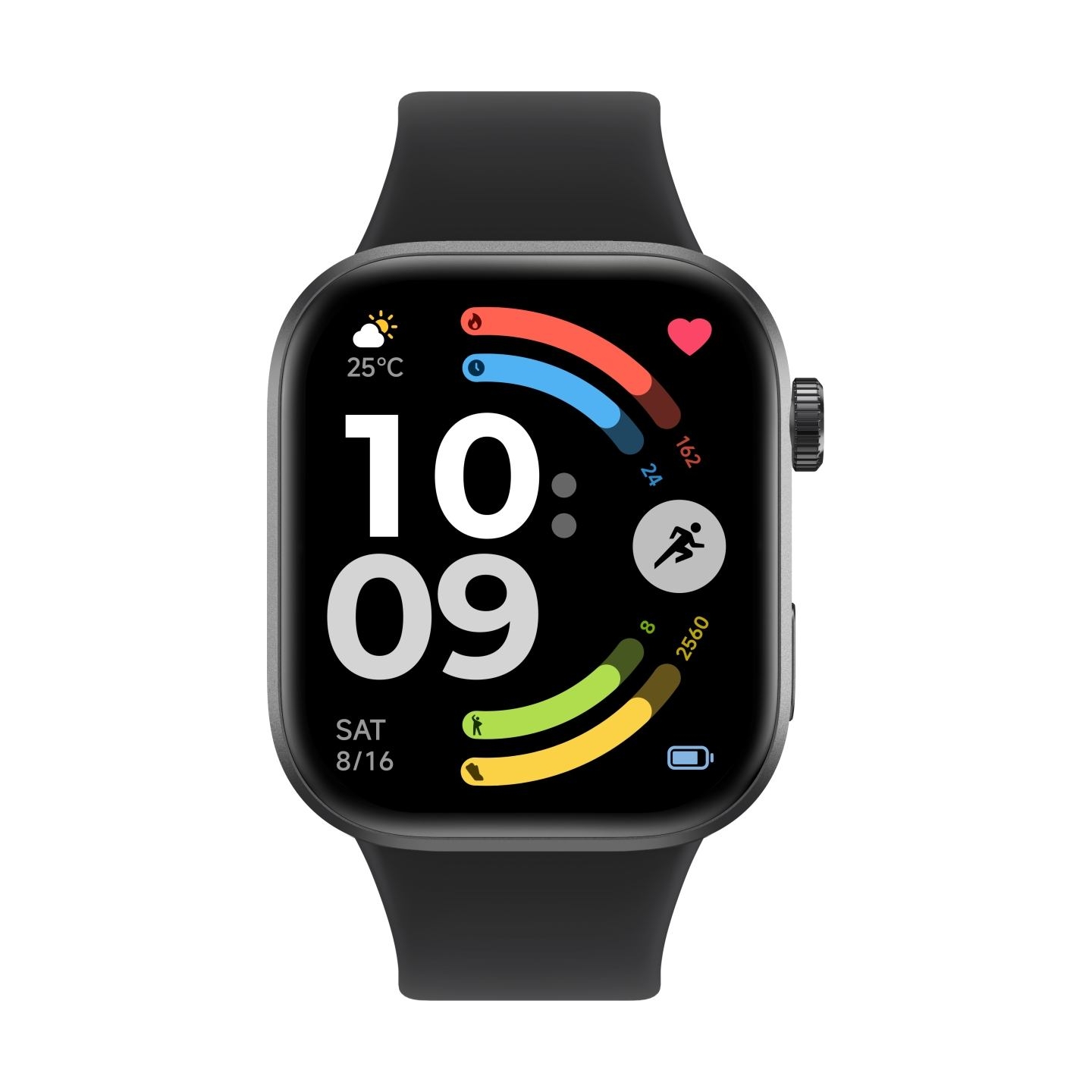 Xiaomi REDMI Watch 6 | Smart watch | GPS (satellite) | AMOLED | 2.07" | Waterproof | Obsidian Black