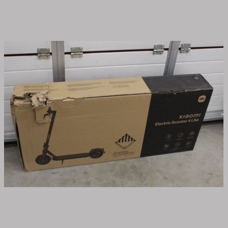 Xiaomi Electric Scooter 4 Lite EU |   Xiaomi Electric Scooter 4 Lite EU | 300 W | 25 km/h | 8.5 " | 3 month(s) | Black | USED, D