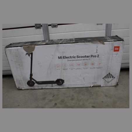 Xiaomi Mi Electric Scooter Pro 2 (Black) | Xiaomi Mi Electric Scooter Pro 2 | 600 W | 25 km/h | 3 month(s) | Black | DAMAGED PAC