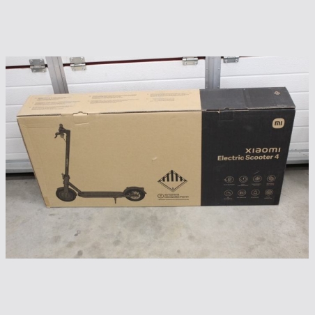 Xiaomi Electric Scooter 4 EU | Xiaomi Electric Scooter 4 EU | 300 W | 25 km/h | 10 " | 6 month(s) | Black | DEMO, SCRATCHED, MIS