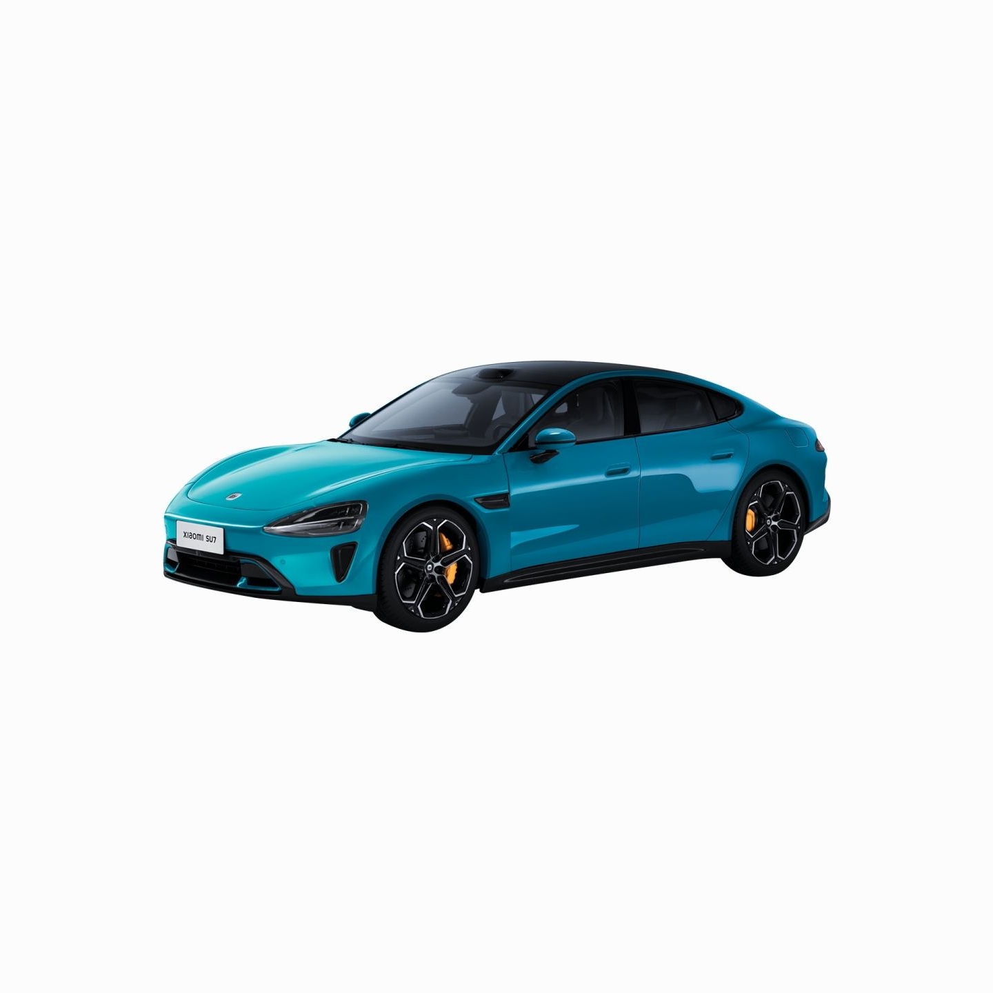 Xiaomi SU7 1:18 Die-cast Model Car | Aqua Blue | Zinc alloy, ABS, SAN and PVC