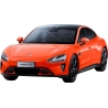 Xiaomi SU7 1:18 Die-cast Model Car | Lava Orange | Zinc alloy, ABS, SAN and PVC