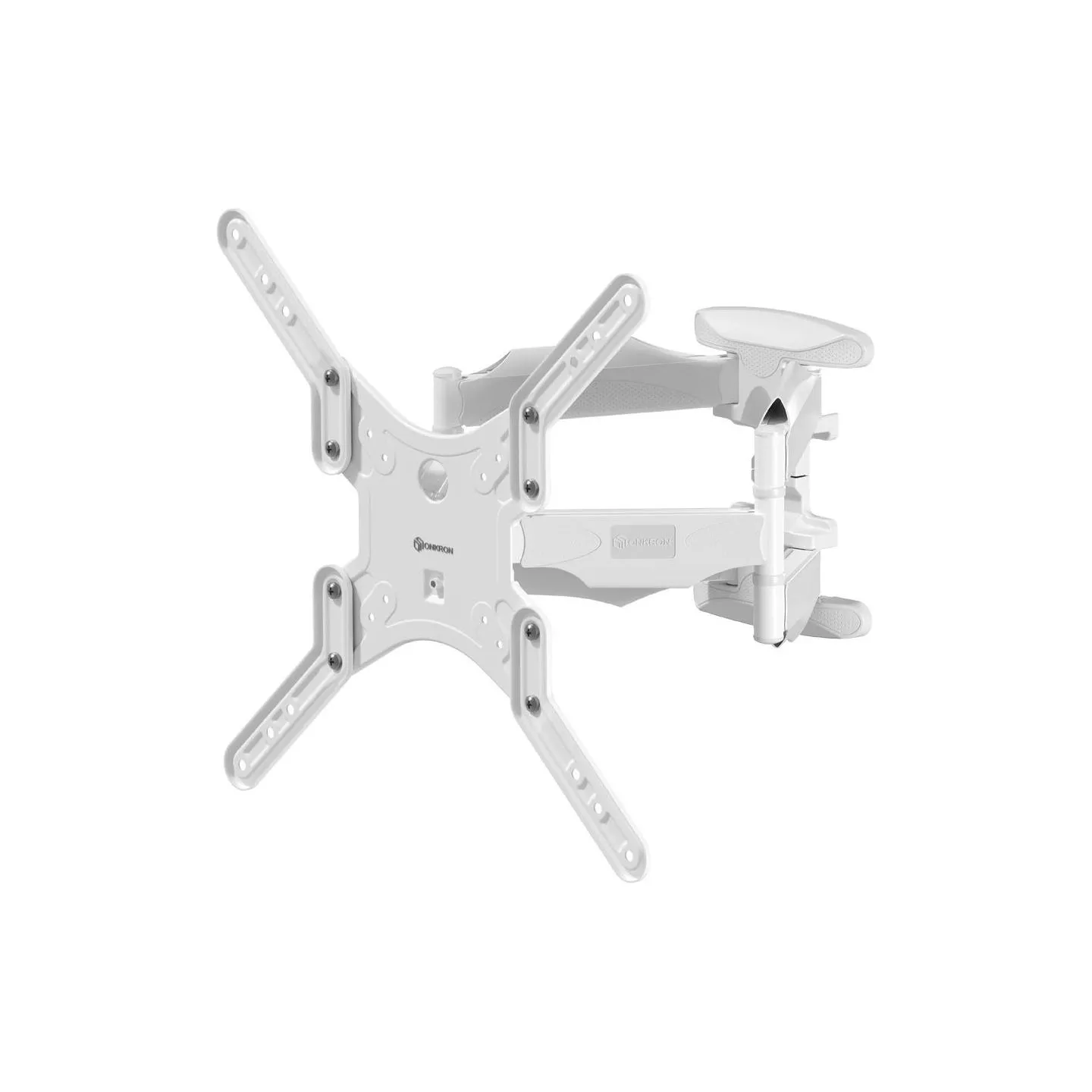 Onkron Monitor desk mount for 37” – 70 Inch LCD LED OLED Screens, White