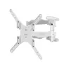 Onkron Monitor desk mount for 37” – 70 Inch LCD LED OLED Screens, White