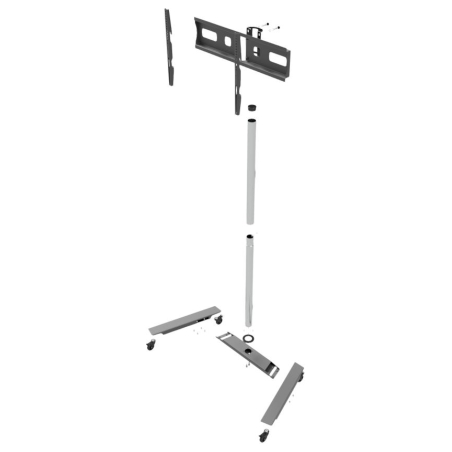 Edbak | EDBAK | Floor stand | TR5E | Trolleys & Stands | 42-65 " | Maximum weight (capacity) 50 kg | USED, SCRATCHED, MISSING HE