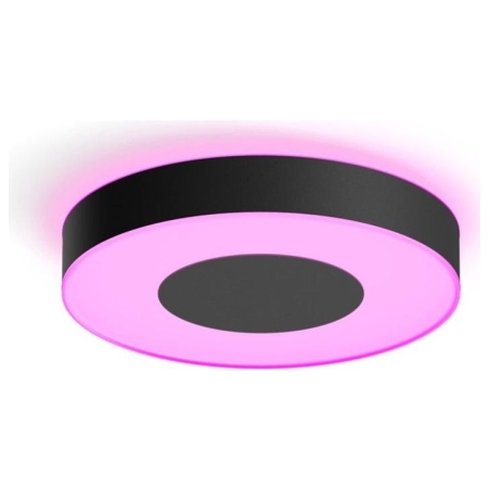 Philips Hue Infuse L ceiling lamp black | 52.5 W | White and color ambiance 2000-6500 | Bluetooth