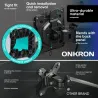 Onkron Triple Monitor Desk Mount Stand for 13-32-Inch LCD LED Screens up to 8 kg, Black