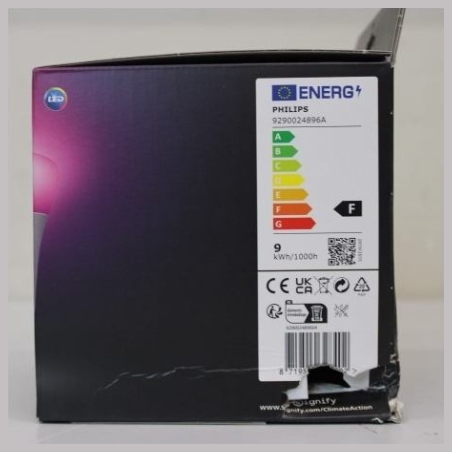 Philips Hue Hue WCA 6.5W A60 E27, 4pcs pack | E27 | 6.5 W | RGBW 2000-6500K | Bluetooth and Zigbee | DAMAGED PACKAGING