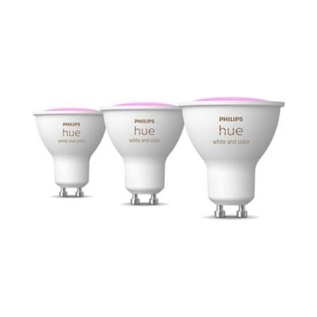 Philips Hue Smart Spotlight, 3pcs pack | GU10 | 4.2 W | White and colour light