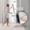 Onkron Full Motion TV Wall Mount for 40 to 75-inch Flat Panel TVs Digital Panels 68,2 kg, White