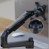 Onkron Desk mount for Monitor 17"- 38", max 11 kg, tilt-swivel, with rotation