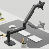 Onkron Desk mount for Monitor 17"- 38", max 11 kg, tilt-swivel, with rotation