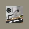 Onkron Desk mount for Monitor 17"- 38", max 11 kg, tilt-swivel, with rotation