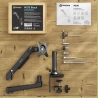 Onkron Desk mount for Monitor 17"- 38", max 11 kg, tilt-swivel, with rotation