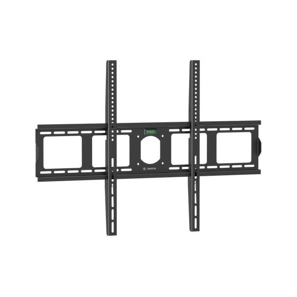 Onkron Fixed TV Wall Mount for 55 to 100-inch Flat Panel TVs Digital Panels 75 kg, Black
