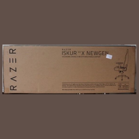 Razer | Razer Iskur V2 X NewGen | Gaming Chair | Black/Green | DAMAGED PACKAGING, ITEM SCRATCHED, DIRTY PARTS | 36 month(s)