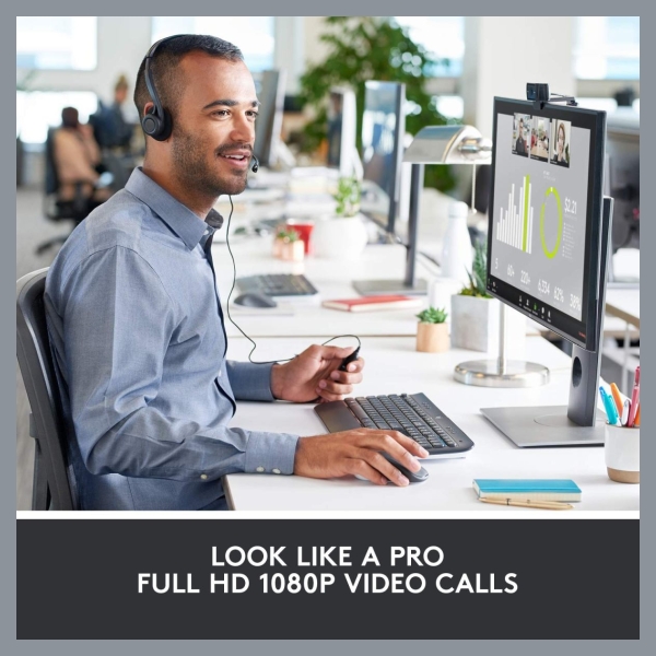 Logitech C920 Pro HD Webcam - USB