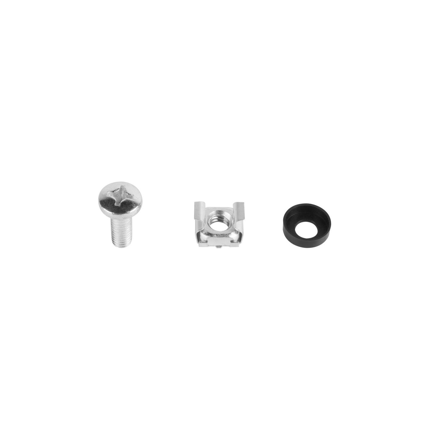 Lanberg | 19" Mounting screws set (basket, washer, screw), 10 pcs | AK-1304-S