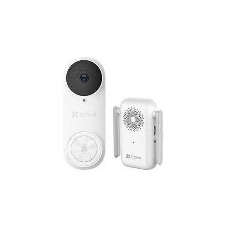 Ezviz CSDB25MP Battery-powered Video Doorbell Kit | EZVIZ | CSDB25MP Battery-powered Video Doorbell Kit | Wi-Fi