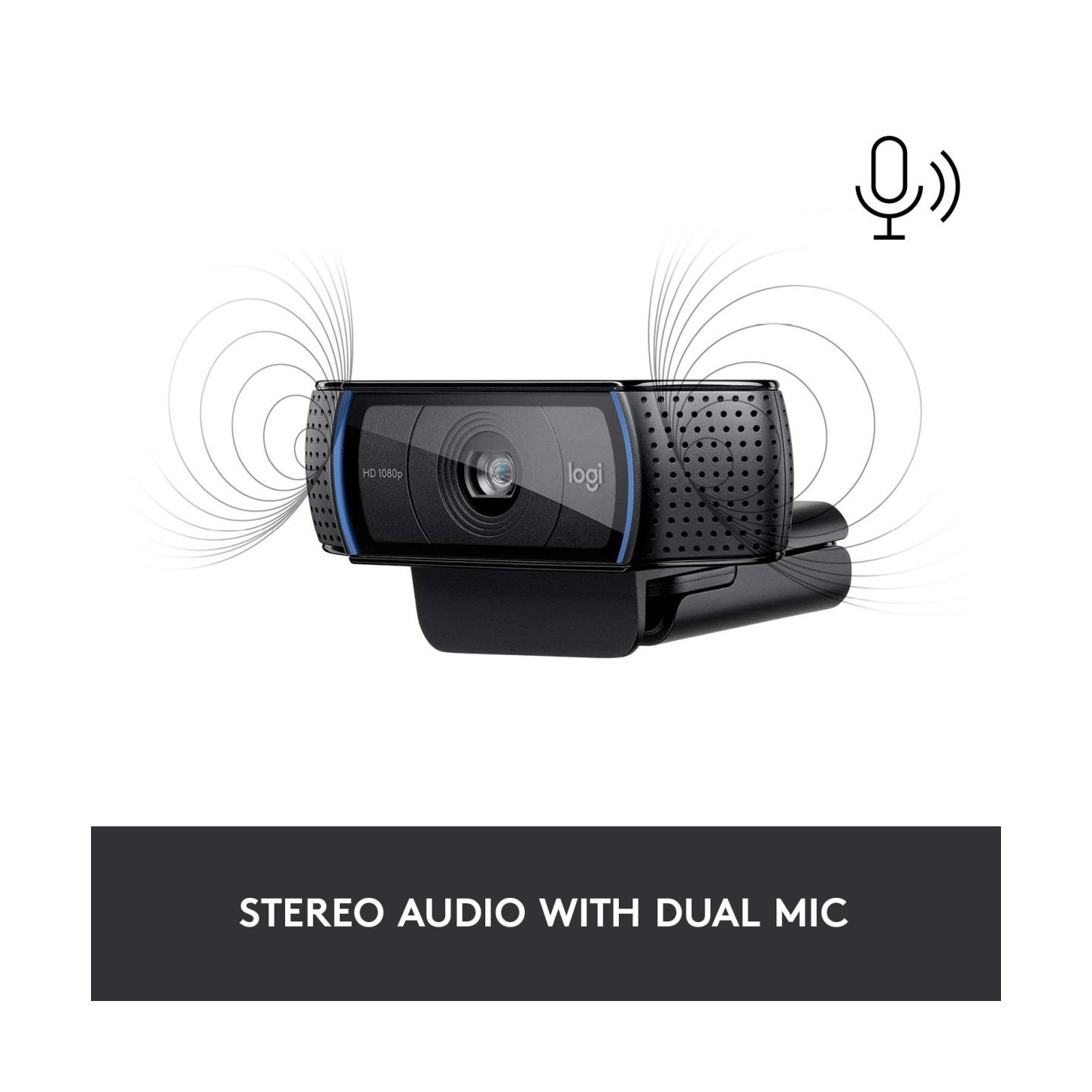 Logitech C920 Pro HD Webcam - USB