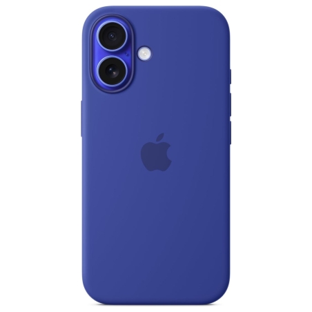 Apple Case with MagSafe | Apple | iPhone 16 | Silicone | Ultramarine