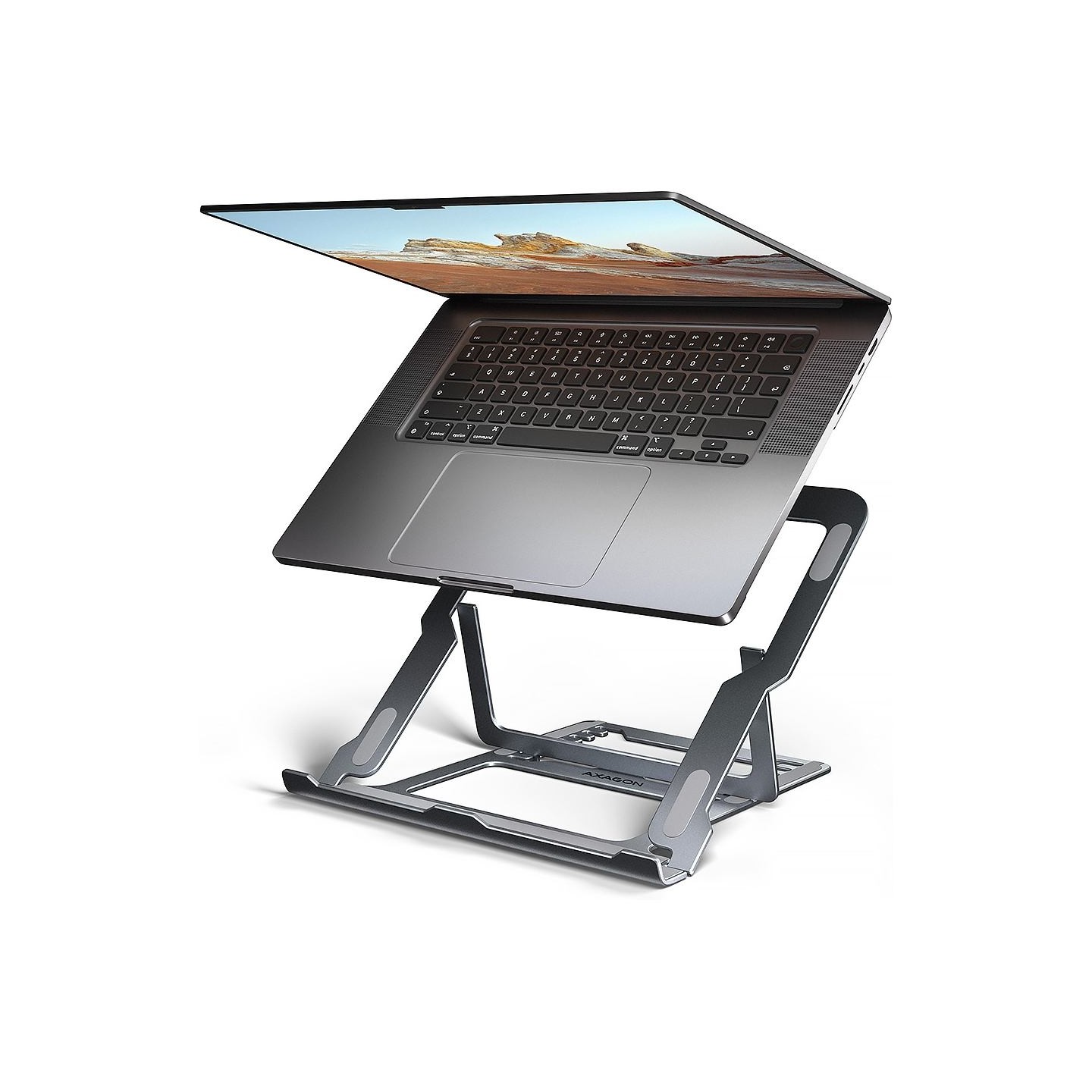 Axagon STND-LAG ALU stand for laptops 10-17 8 positio