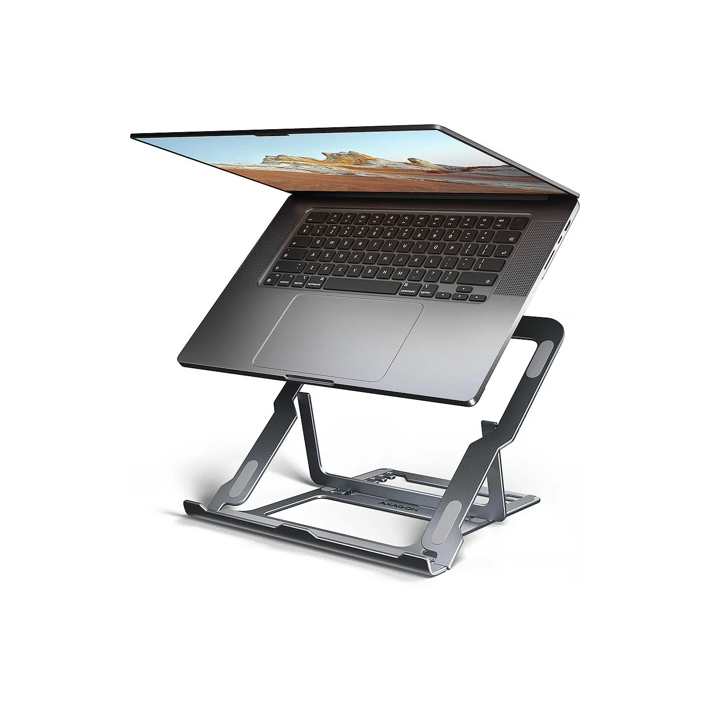 Axagon STND-LAG ALU stand for laptops 10-17 8 positio
