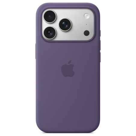 Apple iPhone 17 Pro Silicone Case with MagSafe – Purple Fog | Apple