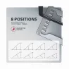 Axagon STND-LAG ALU stand for laptops 10-17 8 positio