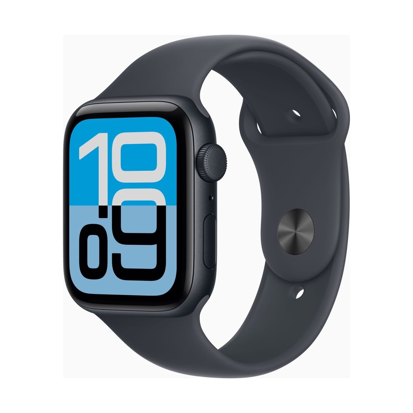 Apple Watch SE 3 GPS 44mm Midnight Aluminium Case with Midnight Sport Band - S/M | Apple
