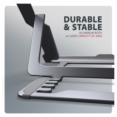 Axagon STND-LAG ALU stand for laptops 10-17 8 positio