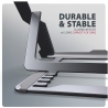 Axagon STND-LAG stand for laptops and tablets. Aluminum stand for laptops size 10-17.3. Eight adjustable height and angle. Grey.
