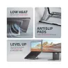 Axagon STND-LAG ALU stand for laptops 10-17 8 positio
