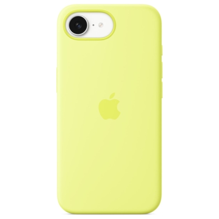 Apple iPhone 16e Silicone Case – Neon Yellow | Apple