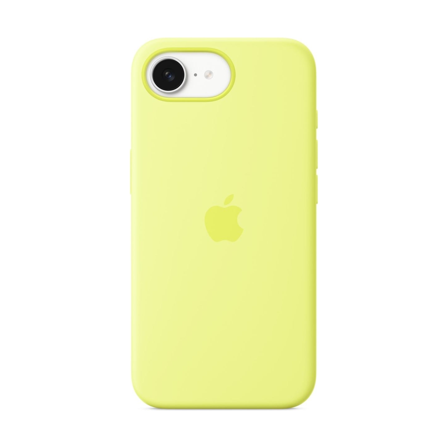 Apple iPhone 16e Silicone Case – Neon Yellow | Apple