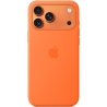 Apple iPhone 17 Pro Max Silicone Case with MagSafe – Orange | Apple