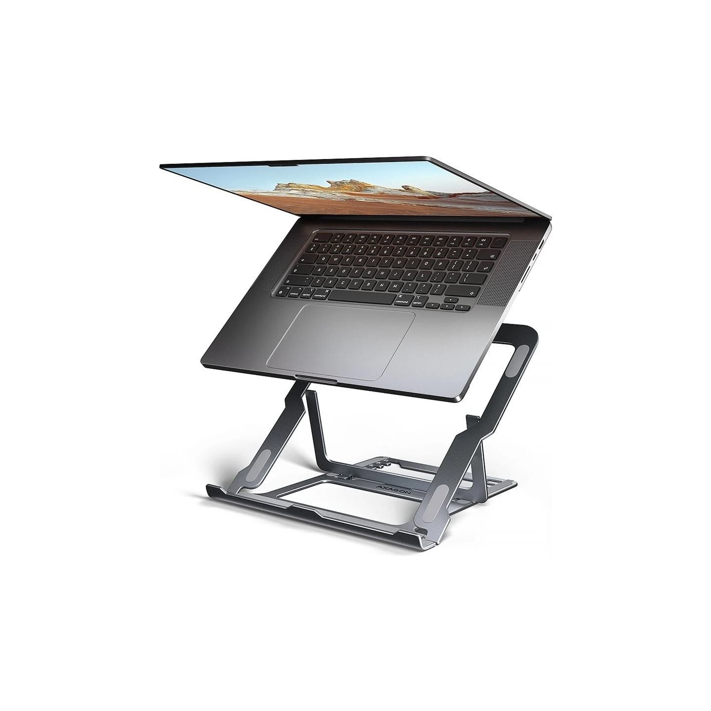 Axagon STND-LAG ALU stand for laptops 10-17 8 positio