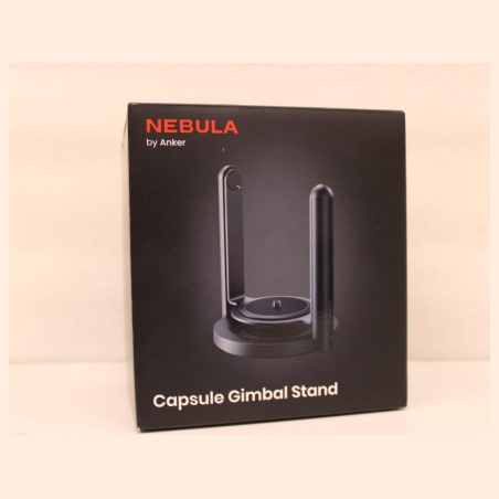 Anker Nebula Projector Capsule Gimbal Stand, Black |  Anker Nebula Capsule Gimbal Stand | Adjustable Viewing Angle | Black | Max