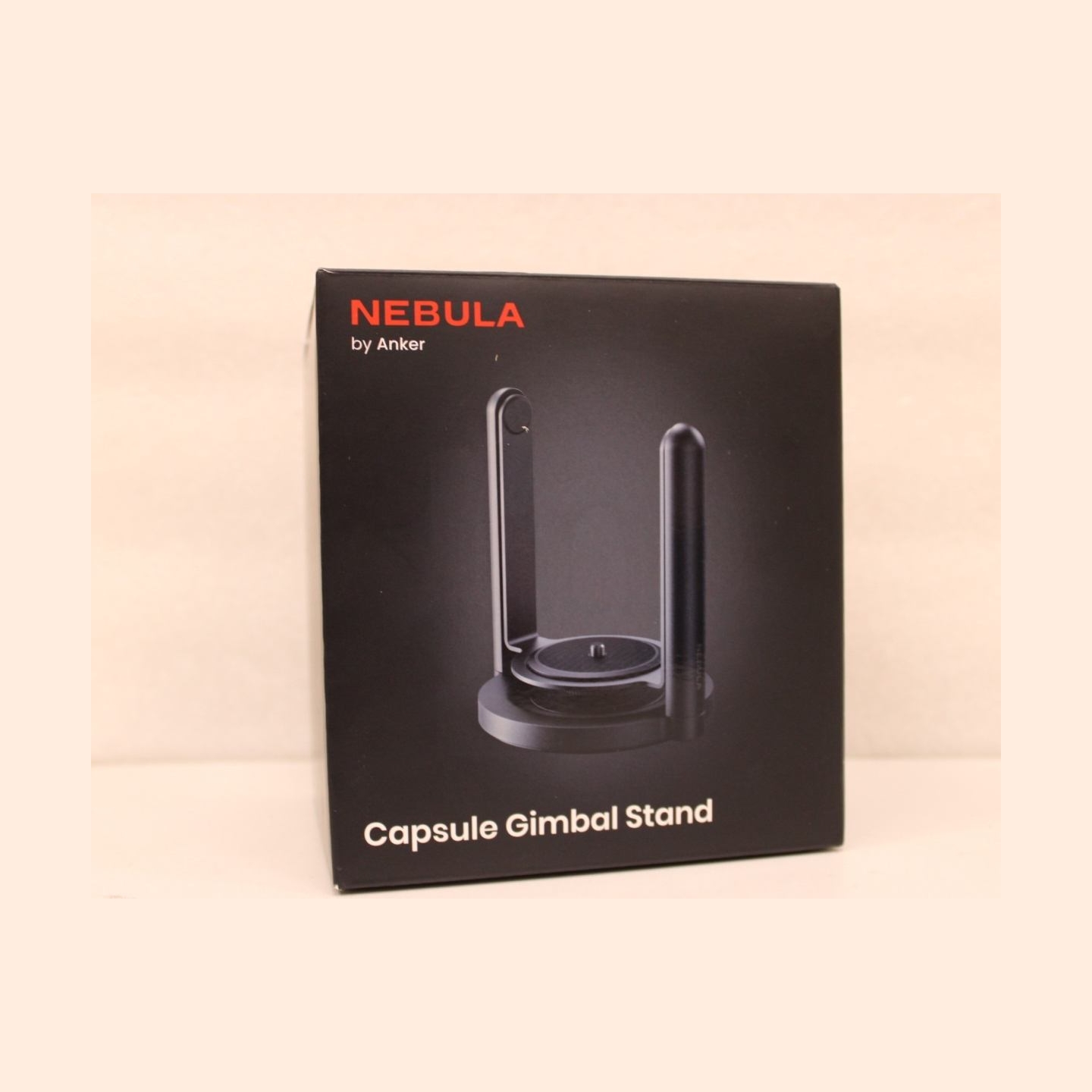 Anker Nebula Projector Capsule Gimbal Stand, Black |  Anker Nebula Capsule Gimbal Stand | Adjustable Viewing Angle | Black | Max