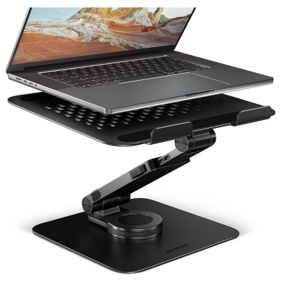 Axagon STND-LRB ALU stand for laptops 10-16 black