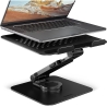 Axagon STND-LRB Aluminum stand with 360 rotation for laptops 10-17.3. Adjustable height and angle. Black.