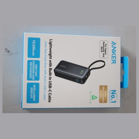 Anker 545 Nano Power Bank | A1259G11 | 10000 mAh | Black | DEMO