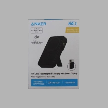 Anker | Anker 633 Magnetic Wireless Power Bank with 27W USB C port | A1654G11 | 10000 mAh | Black | DAMAGED PACKAGING, DEMO