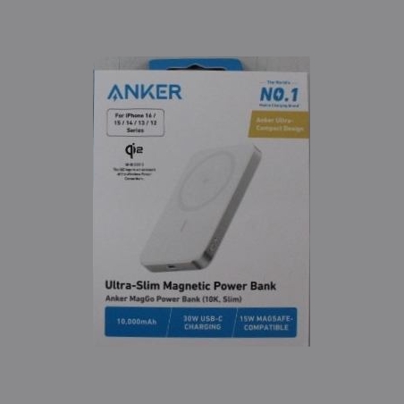 Anker | Anker Power Bank | MagGo | 10000 mAh | White | DEMO