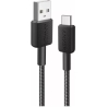 Anker | 322 Nylon Cable, Black | A81H6G11 | USB-A to USB-C